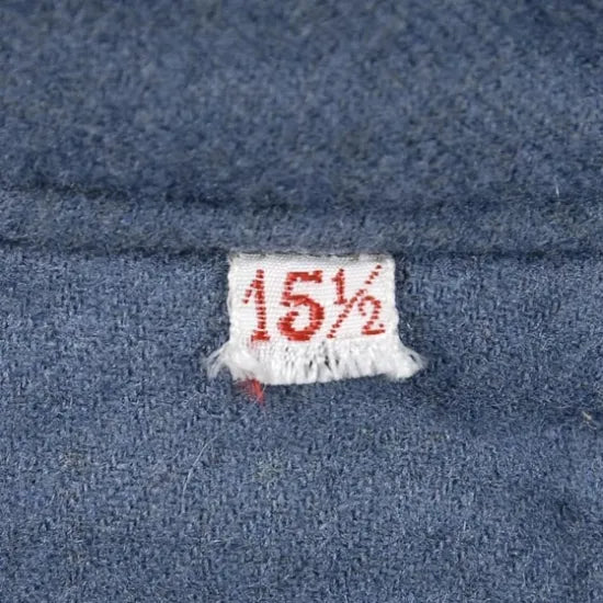 イタリア軍 ブルーグレー フラネルシャツ 新品 E44N=