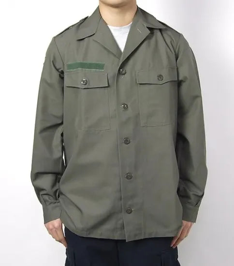 (11/29まで特価)オランダ軍 KL ファティーグシャツ 新品 D11N-