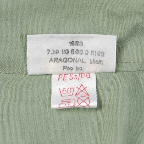 チェコ軍 ライトグリーン M-21 プレーン サービスシャツ 新品 E96N-