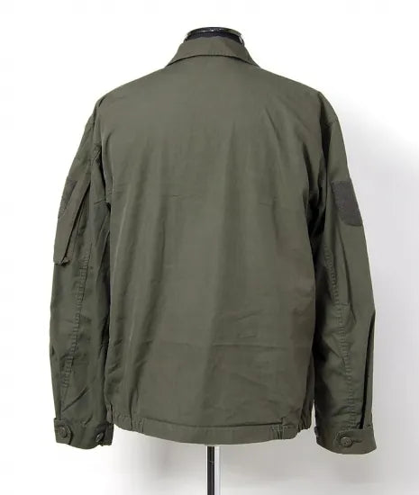 オーストリア軍 OD リップストップ コンバットジャケット USED =
