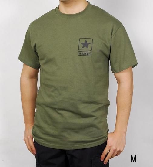 U.S.ARMY ODグリーン SOFFE アーミーロゴ ミリタリーTシャツ 新品 T41NA-