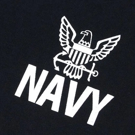 U.S.NAVY ブラック SOFFE ミリタリーTシャツ 新品 T56NV-