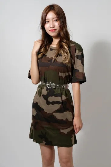 フランス軍 PETIT BATEAU/プチバトー CCE カモフラージュ Tシャツ 新品 T86N-