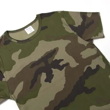フランス軍 PETIT BATEAU/プチバトー CCE カモフラージュ Tシャツ 新品 T86N-