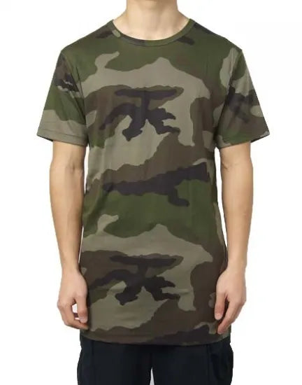 フランス軍 PETIT BATEAU/プチバトー CCE カモフラージュ Tシャツ 新品 T86N-
