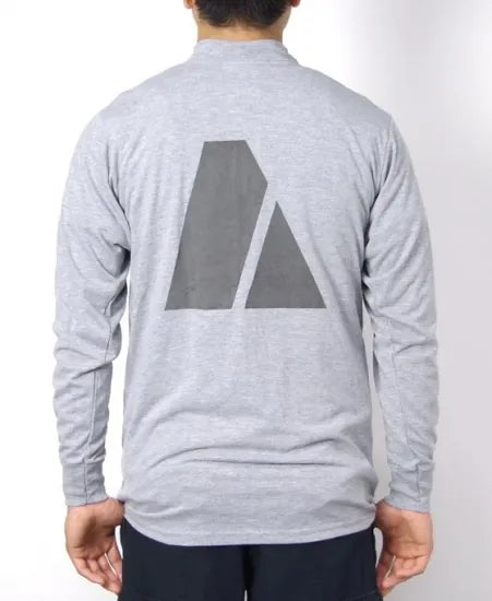 アメリカ軍 U.S.ARMY グレー 前期型 IPFU トレーニング ロングTシャツ USED T45LU-