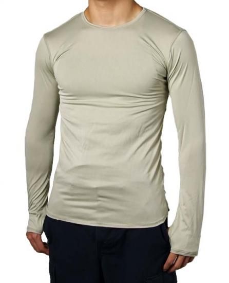 【スモール特価】アメリカ軍 サンド ECWCS GEN3 LEVEL1 ロングTシャツ 新品 T59KN-SB-