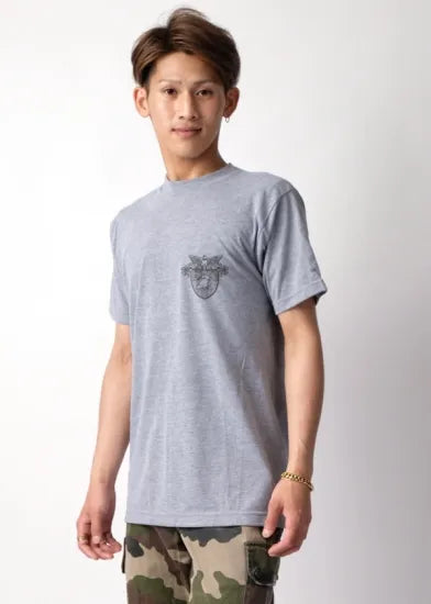 【スモール特価】アメリカ軍 U.S.ARMY グレー ウエストポイント IPFU Tシャツ 新品 T50N-