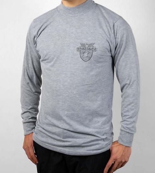 【S,3XLサイズ特価】アメリカ軍 U.S.ARMY グレー ウエストポイント IPFU ロングTシャツ 新品 T50LN-SB-
