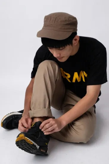 アメリカ軍 U.S.ARMY ブラック 後期型 APFU トレーニングTシャツ USED T45BU-