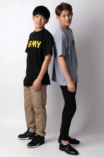 アメリカ軍 U.S.ARMY ブラック 後期型 APFU トレーニングTシャツ USED T45BU-