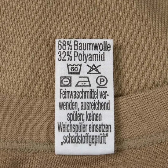 ドイツ軍 ARMY フラッグワッペン付 Tシャツ USED T61U-