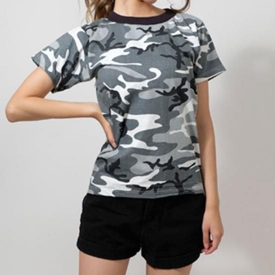 【キッズサイズ特価】アメリカ キッズ シティーカモ ミリタリーTシャツ 新品 T31K-