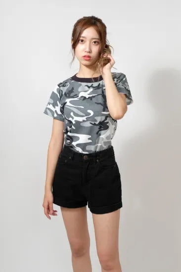 【キッズサイズ特価】アメリカ キッズ シティーカモ ミリタリーTシャツ 新品 T31K-