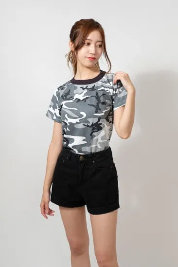 【キッズサイズ特価】アメリカ キッズ シティーカモ ミリタリーTシャツ 新品 T31K-