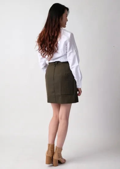 アメリカ海兵隊 USMC マリーンブラウン オフィサースカート 新品 MC-SKT-N=