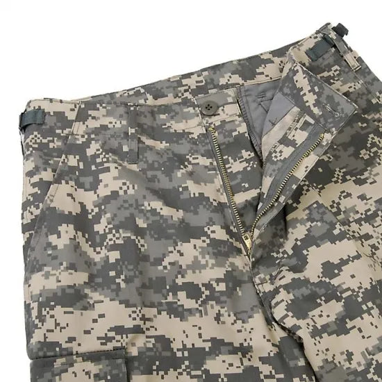 U.S. ACU デジタルカモ フロントジッパー コンバットパンツ 新品 134NAZ=