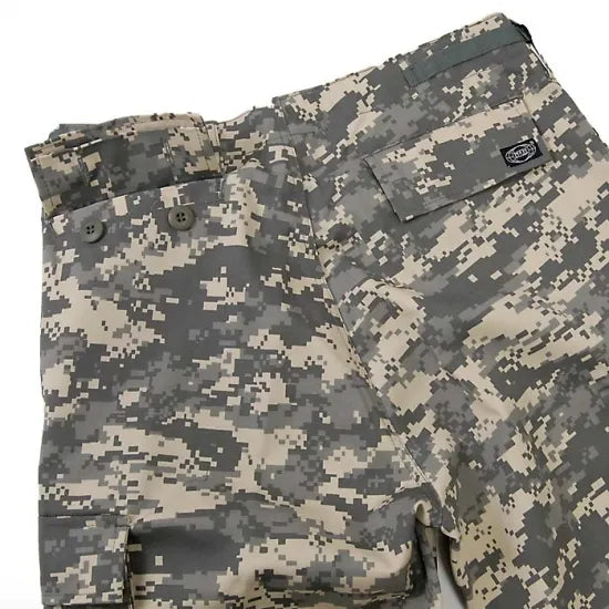 U.S. ACU デジタルカモ フロントジッパー コンバットパンツ 新品 134NAZ=