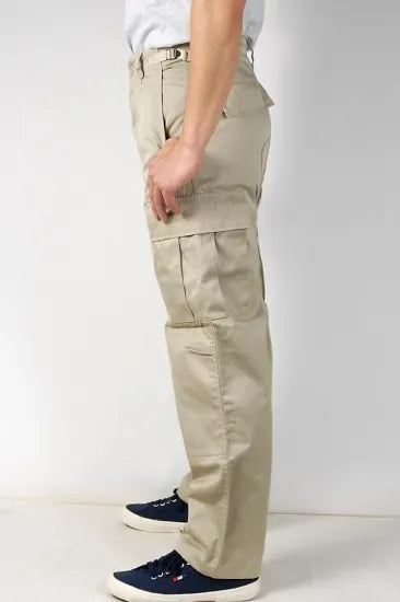 U.S. ベージュ コンバットパンツ 新品 121N=