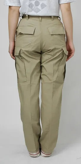 U.S. ベージュ コンバットパンツ 新品 121N=