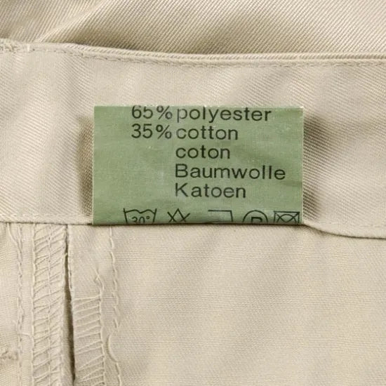 U.S. ベージュ コンバットパンツ 新品 121N=