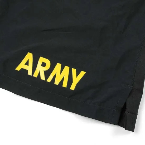 アメリカ軍 U.S.ARMY ブラック 後期型 APFU トレーニング ショートパンツ USED PT-SHORTS-GU-