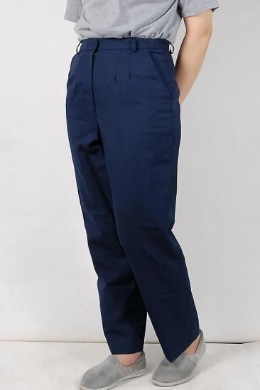 【レディース特価】アメリカ空軍 USAF ダークブルー レディース スラックス USED AF-PLU-DARK