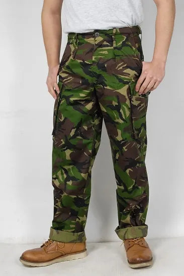 イギリス軍 DPM カモフラージュ ライトウェイト コンバットパンツ 新品 202TN-
