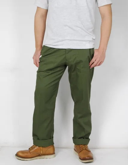 イギリス軍 OD ベイカーパンツ 新品 201NB-