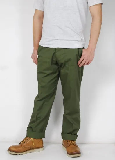 イギリス軍 OD ベイカーパンツ 新品 201NB-