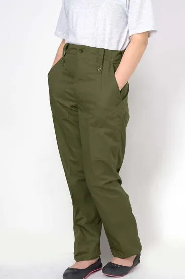 イギリス軍 OD ベイカーパンツ 新品 201NB-