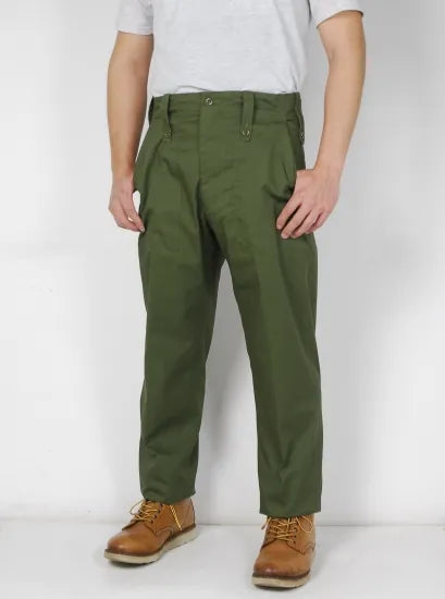 イギリス軍 OD ベイカーパンツ 新品 201NB-