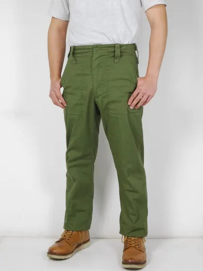 イギリス軍 OD ベイカーパンツ USED 201UB-