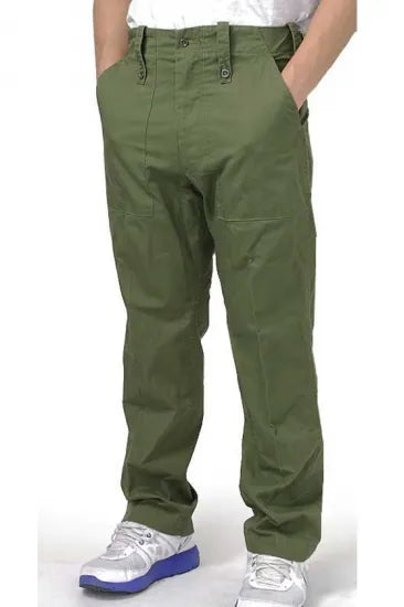 イギリス軍 OD ベイカーパンツ USED 201UB-