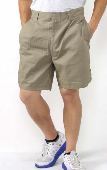 イタリア軍 ベージュ AMI チノショートパンツ 新品 704N-