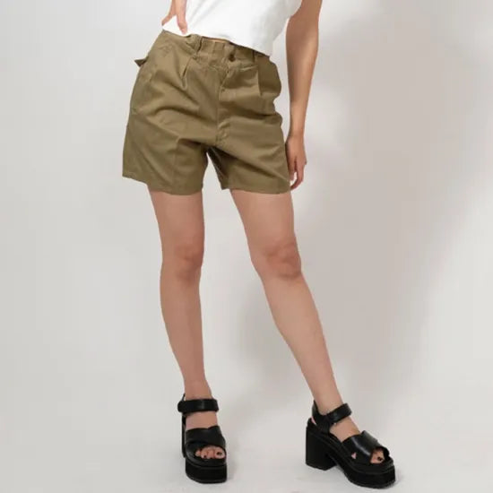 イタリア軍 ベージュ AMI チノショートパンツ 新品 704N-