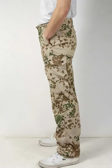 ドイツ軍 デザートフレクターカモ カーゴパンツ USED 307U=