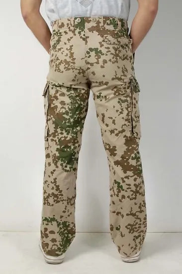 ドイツ軍 デザートフレクターカモ カーゴパンツ USED 307U=