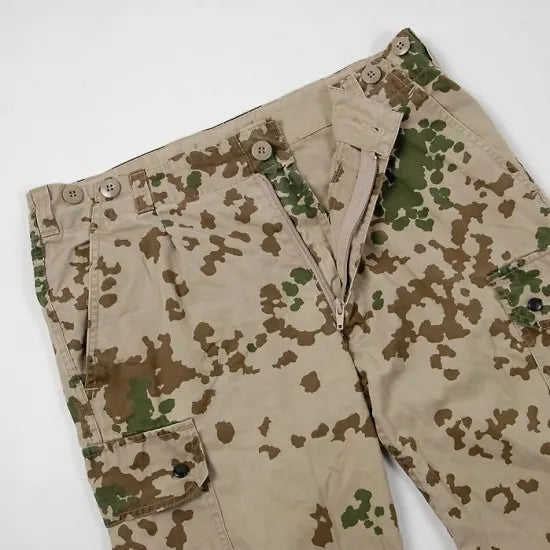 ドイツ軍 デザートフレクターカモ カーゴパンツ USED 307U=
