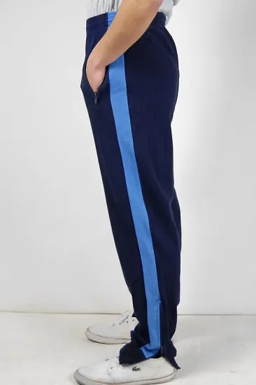 ドイツ軍 ネイビー/ライトブルー 前期型 フィジカルトレーニングパンツ USED 304U=