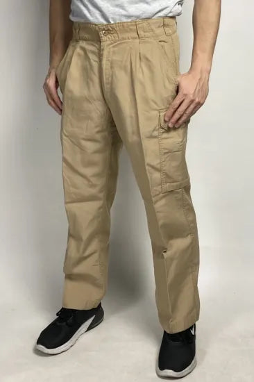 ドイツ海軍 NAVY ベージュ アラミド デッキ カーゴパンツ USED 302U=