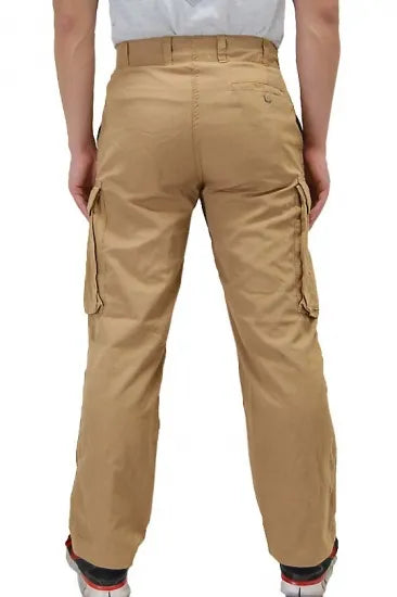 ドイツ海軍 NAVY ベージュ アラミド デッキ カーゴパンツ USED 302U=