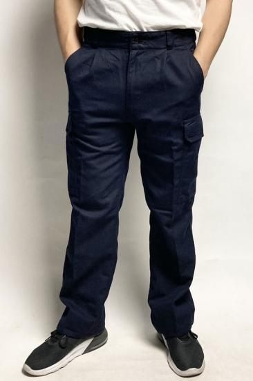 ドイツ海軍 NAVY ネイビー アラミド デッキ カーゴパンツ USED 303U=