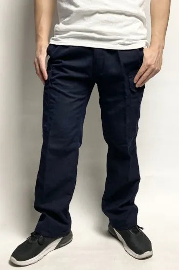 ドイツ海軍 NAVY ネイビー アラミド デッキ カーゴパンツ USED 303U=