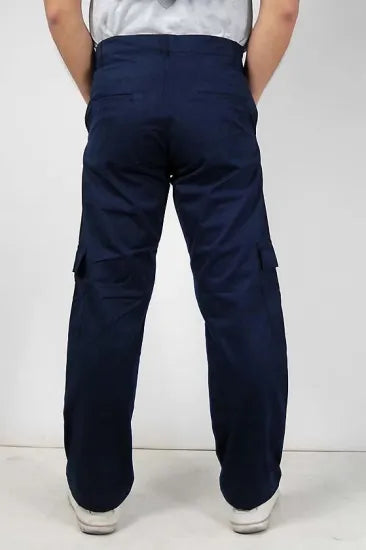 フランス CASTORAMA ネイビー ワークパンツ 新品 426N=