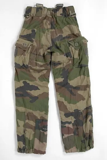【スモール特価】フランス軍 CCE カモフラージュ タイドアップ バトルパンツ USED 440TU