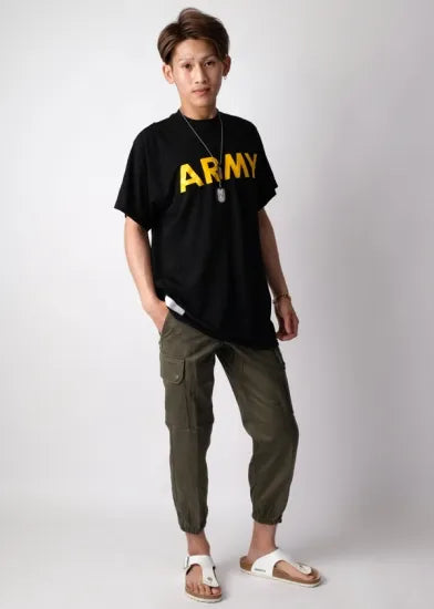 【スモール特価】フランス軍 OD F-2 パラシュートパンツ 新品 421N-SB=