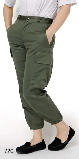 【スモール特価】フランス軍 OD F-2 パラシュートパンツ 新品 421N-SB=