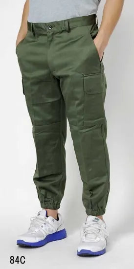 【スモール特価】フランス軍 OD F-2 パラシュートパンツ 新品 421N-SB=