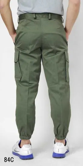 【スモール特価】フランス軍 OD F-2 パラシュートパンツ 新品 421N-SB=
